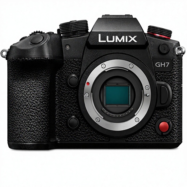 Pa nasonic LUMIX GH7 Mirrorless Micro Four Thirds Camera with Enhanced Video Speed and Quality