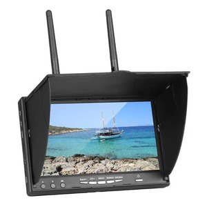 Monitor FPV LT5802D LT5802S de 7 Pulgadas, 5.8G, 40CH, Batería Integrada, Antena Dual, Búsqueda Automática, Pantalla LED con Parasol - Product Image 5