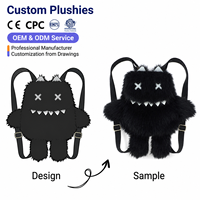Sac à dos en peluche personnalisé 2026, fabrication sur mesure de peluches et d'oreillers en peluche, fabricant de peluches personnalisées
