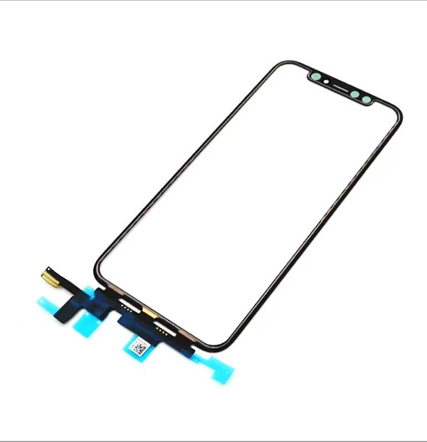 For 14 PRO Max Original TP+OCA Touch Glass Display with Flex Cable Panel Lens Repair Spare Part-6.7" Screen 3-Month Warranty