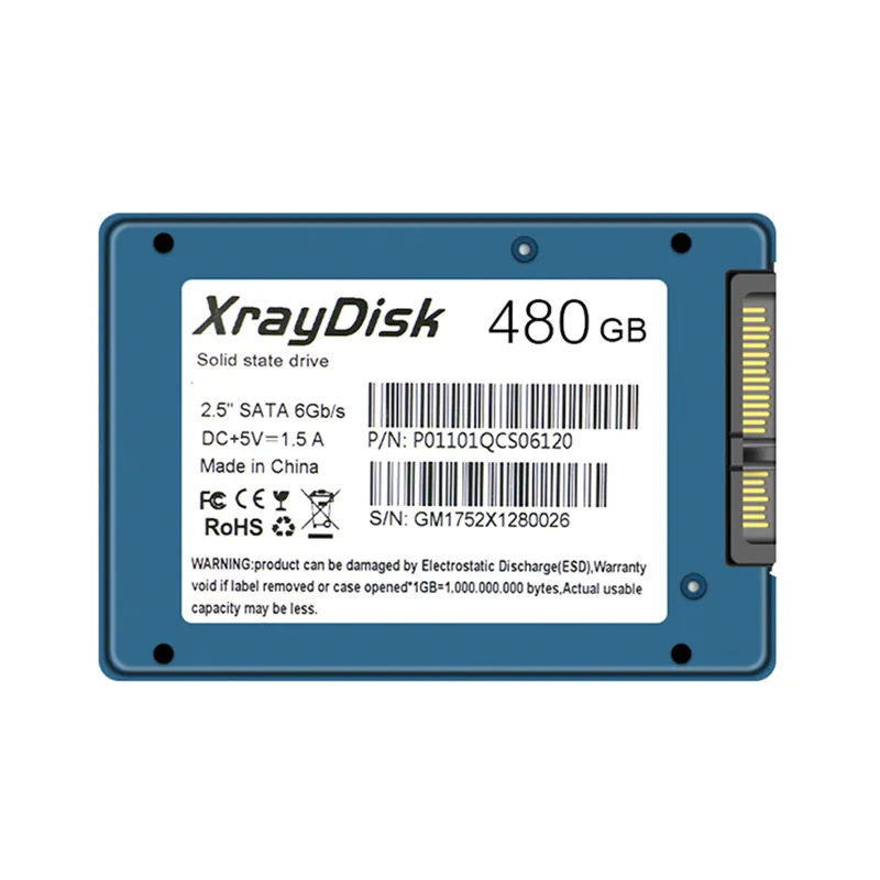 Kingdian-disque dur interne Ssd, sata 3, de 2.5 pouces, avec capacité de 480 go, 256 go, 240 go, pour ordinateur portable