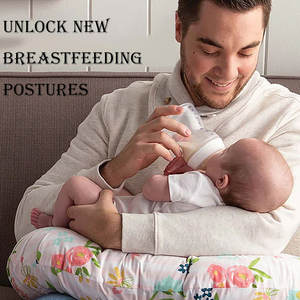 SeaMind 100%, de algodón orgánico almohada de lactancia, <span class=keywords><strong>nido</strong></span> personalizable para bebé, cojín inclinado antirregurgitación desmontable, cuna hecha - Product Image 2