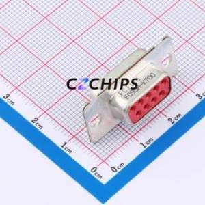 1727040044 D-Sub/VGA Connector Connector ( Gender: Female )( Total Number of PINs: 9P )( Mounting Type: Panel Mount ) - Product Image 1