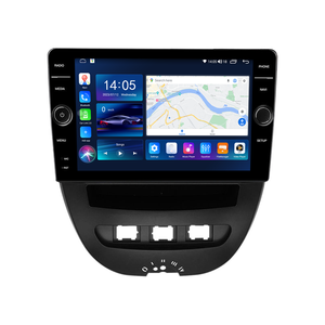 Autoradio con Carplay y navegación GPS 9 pulgadas doble Din coche estéreo REPRODUCTOR DE DVD <span class=keywords><strong>pantalla</strong></span> LCD portátil 4G RAM <span class=keywords><strong>Peugeot</strong></span> <span class=keywords><strong>407</strong></span> 2004-2011 - Product Image 1