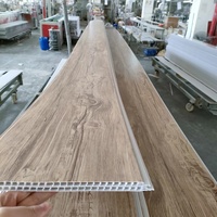 Paneles de Techo de PVC de Madera Clara Insonorizantes, Precio Directo de Fábrica, Paneles de Pared