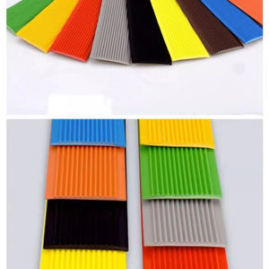 من المصنع مباشرة ، درج بلاستيكي مضاد للانزلاق من كلوريد البولي فينيل ، حافة تشذيب ، تصميم حديث ، درج فينيل كوف ، درج سابق ، معالجته - Product Image 3