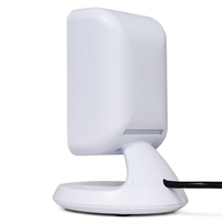 Escáner de Código de Barras 2D Omnidireccional MP6300Y, Lector de Códigos QR Automático de Manos Libres para Punto de Venta, Comercio Minorista, Pago Móvil, Escáner USB con Cable
