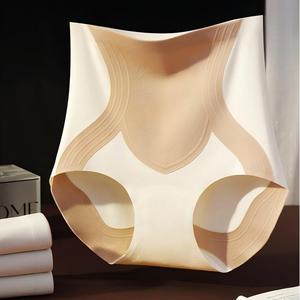 Phụ Nữ Mới Liền Mạch Graphene Độ Ẩm Dẫn Điện Dưới Tummy Kiểm Soát Tóm Tắt Cao Eo Hip Quần Lót - Product Image 6