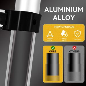 26.2ft hiện đại nhôm thép mở rộng thang Trọng lượng nhẹ telescoping thang không trượt chân cho nhà bên ngoài kho - Product Image 4