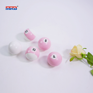 Juego <span class=keywords><strong>de</strong></span> 16 Bolas <span class=keywords><strong>de</strong></span> <span class=keywords><strong>Billar</strong></span> Profesionales Rosa y Blancas - Bolas <span class=keywords><strong>de</strong></span> Resina <span class=keywords><strong>de</strong></span> 57.2mm para Juego <span class=keywords><strong>de</strong></span> <span class=keywords><strong>8</strong></span> Bolas - Product Image 3