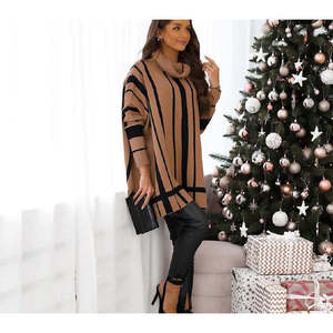 <b>Poncho</b> Sweater 832 - Brown - Product Image 2