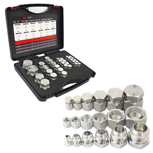 Kit d'accessoires pour raccords hydrauliques, bouchons et embouts, 72 pièces, JIC37 ORFS, accessoires pour tuyaux - Product Image 6