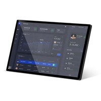 Nouvelle tablette murale tout-en-un 15,6 pouces avec écran tactile capacitif RK3588S Quad Core 4 Go + 32 Go USB Android 11.0 pour usage professionnel