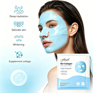 <span class=keywords><strong>Masque</strong></span> facial en feuille <span class=keywords><strong>de</strong></span> collagène fondant anti-âge bio personnalisé, à l'acide hyaluronique pour l'hydratation <span class=keywords><strong>de</strong></span> la peau - Product Image 6