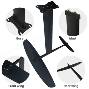 Unisex Dockstart GY910 carbono aluminio ala papel de alta velocidad Topspeed surf accesorio Kitesurf tabla de surf Hydrofoil surf - Product Image 6