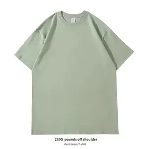 Oem Wholesale Washed Tee Heavy Weight Tshirt Dtg Black Oversized T-Shirt Men'S Graphic Acid Wash Vintage Custom T Shirt