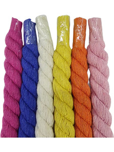 Lacets de Chaussures Tressés en Coton 100% Couleur Naturelle Personnalisés - Product Image 6