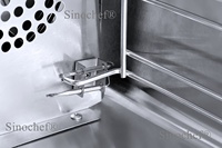 Équipement de boulangerie pâtisserie 4 plateaux comptoir four à Convection électrique Commercial avec fonction vapeur