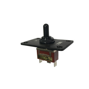 Interrupteur à bascule pour panneau en aluminium 25 mm, réglage de trim de bateau haut/bas, SPDT 12V 10A, borne à vis métallique, IP40 - Product Image 2