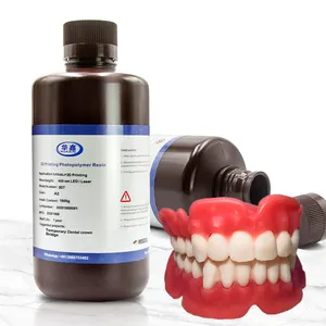 Huaxin Dental A1/A2/A3一時的なクラウンブリッジ樹脂医療クラス3DプリンターLCD/DLP用UV樹脂液体