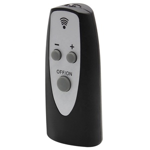 吊扇遥控器3按钮黑色遥控器壁炉空气净化器冷却器风扇加湿器家用电器 - Product Image 5