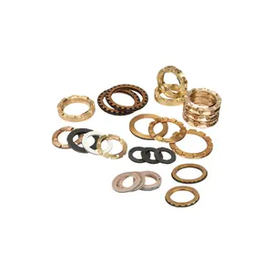 OEM ODM High Pressure CNG Compressor Rod Packing Ring Oil Scraper Wiper Ring Filled Brass Bronze Copper