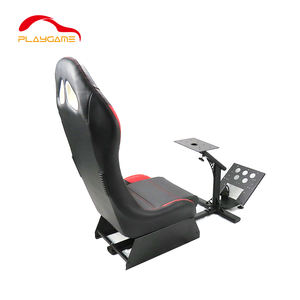Ensemble de simulateur de course de type siège <span class=keywords><strong>Sim</strong></span> en acier ODM, cockpit pour volant de course Thrustmaster T300RS TX - Product Image 4