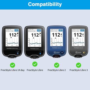 Estuche protector rígido con clip y asa para <span class=keywords><strong>Freestyle</strong></span> <span class=keywords><strong>Libre</strong></span> 3 2 / <span class=keywords><strong>Libre</strong></span> Reader - Product Image 2