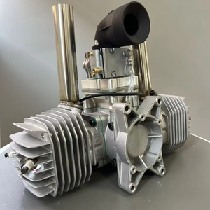 Moteur à essence <span class=keywords><strong>ZAQ</strong></span> 170CC pour avion modèle réduit RC, chinois, en aluminium composite, bicylindre, 2 temps, 17,8 CV - Product Image 1
