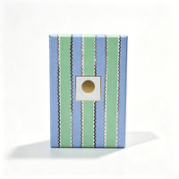 Boîte cadeau en papier de haute qualité, écologique, avec impression à chaud à l'encre de soja, style tendance, prix compétitif, petite taille, pour bijoux