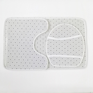 Alfombras de suelo de ducha en blanco de sublimación personalizada alfombrilla de baño <span class=keywords><strong>antideslizante</strong></span> de microfibra - Product Image 2