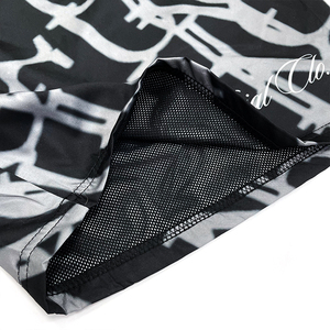 Ensemble de veste de sweat à fermeture éclair personnalisé Streetwear Veste à capuche imprimée avec design de mode Ensemble de shorts - Product Image 5