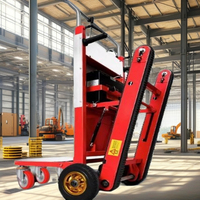 Chariot électrique pliable à 4 roues pour monter les escaliers, capacité de charge de 400 kg, personnalisable OEM