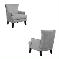 Fauteuil de salon style rétro vintage Fauteuil de bureau en similicuir brun Canapé simple chaise d'appoint