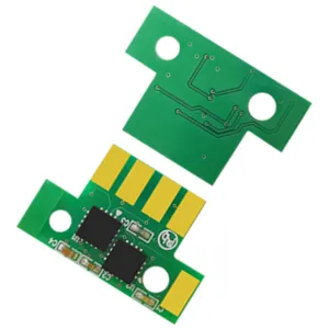 Chip toner compatível para lexmark c540n c543dn, chip de impressora laser redefinição