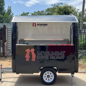 Vintage kamyon kahve karavan sepeti airstream foodtruck airstream gıda kamyon römork çubuğu