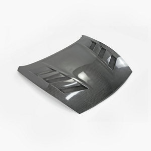 Nuevo Capó Ventilado de Fibra de Carbono con Tejido de Panal Negro, con Pernos, para Nissan 370Z Z34 (2009 en adelante), Estilo AMS - Product Image 2