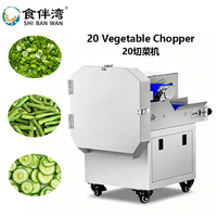 Hete Aanbieding Professionele Roestvrije Afneembare Messen Gemakkelijk Reinigbare Multifunctionele Fruit- en Groentesnijmachine voor Restaurant en Kantine