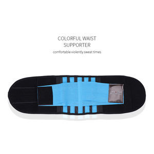 LS0810 Custom Logo Fitness di sicurezza cintura di sicurezza Kit più sottile con supporto lombare <span class=keywords><strong>e</strong></span> basso per la perdita di peso Wrap tuta Sauna - Product Image 3