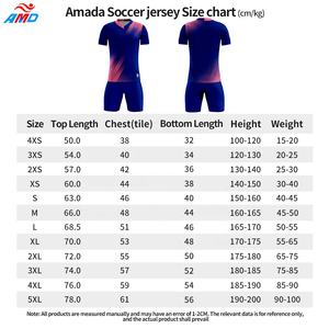 Equipe De Futebol Personalizado Uniforme Conjunto Completo Reversível Camisas De Futebol Prática Tailândia Futebol Jersey Set - Product Image 2