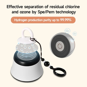 Générateur d'eau OEM & ODM accepté, pureté 99,99 %, électrolyse SPE pour l'eau, anti-âge automobile, santé, alimentation USB, le meilleur - Product Image 2