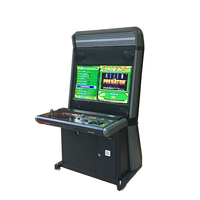 Machine de jeu d'arcade de combat à deux joueurs LCD de 32 pouces Console de jeu vidéo à pièces pour centres de divertissement
