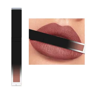 Customize brand lipstick vegan waterproof metallic lip stick makeup color lip gloss lipstick private label matte