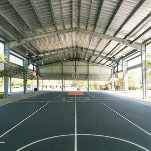 Pabellón Deportivo de Estructura de Acero Anticorrosivo, Estándar AISC, Elección Inteligente, Suministro al por Mayor, Diseño Seguro, Acabado Liso - Product Image 1