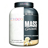 Poudre Protéinée Prise de Masse OEM Haute en Calories avec 50g de Protéines et 250g de Complexes de Glucides pour le Développement Musculaire Maigre et la Prise de Poids
