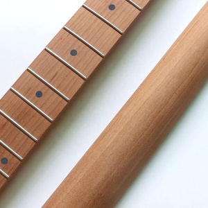 DONLIS TMM312Y-UF Mástil de guitarra de arce canadiense tostado sin acabar, 22 trastes de acero inoxidable, pestillo de hueso, radio de diapasón de 9.5 pulgadas, 55.6mm - Product Image 4