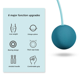 Trọng Không Dây Nhảy Dây Với Vòng Bi Kép Im Lặng Bỏ Dây Có Thể Điều Chỉnh Ropless Tập Thể Dục Bóng Cho Trong Nhà Nhà Tập Thể Dục - Product Image 2