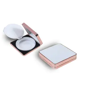 Plastic empty round cosmetic BB/CC Air Cushion case/packaging compact powder Make-up cute container foundation Jar