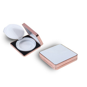 Tempat Kosmetik Bulat Plastik Kosong BB/CC Casing Bantalan Udara/Kemasan Bedak Padat Wadah Rias Wajah Lucu - Product Image 1