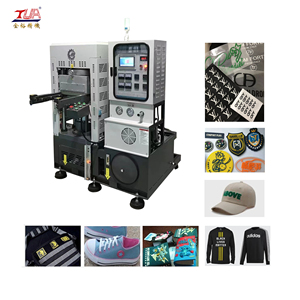 Máquina de transferencia de calor para logotipos en camisetas, máquina para hacer pegatinas de silicona, vulcanizadora de etiquetas de goma de tamaño pequeño para insignias de tela - Product Image 3